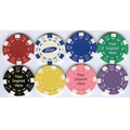 Striped Dice Design Poker Chips